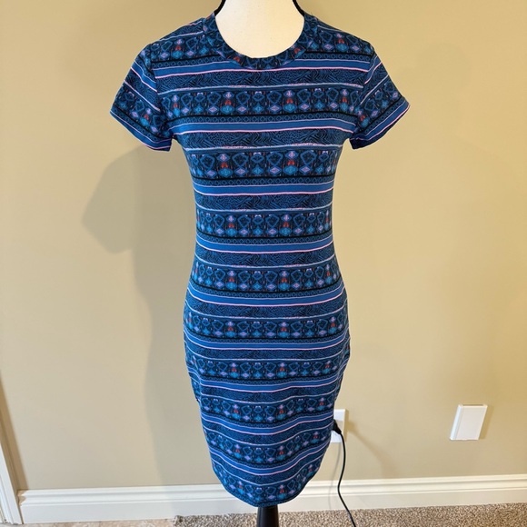 No Boundaries Women's Printed T-Shirt Dress - Picture 7 of 12